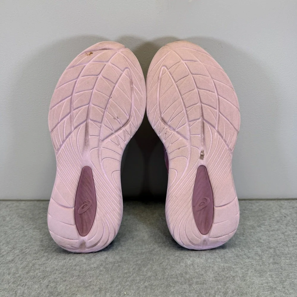 ASICS Gel-Cumulus 27 Womens Shoes Size 8 Plum Lavender Running Sneakers 1012B772